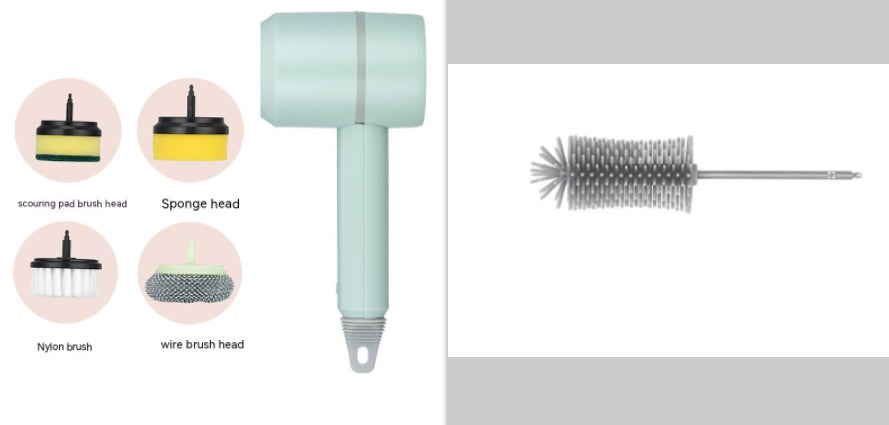 Electric Cleaning Brush Wireless USB Rechargeable