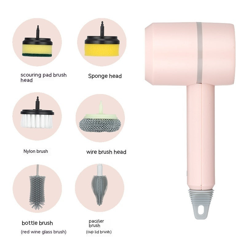 Electric Cleaning Brush Wireless USB Rechargeable
