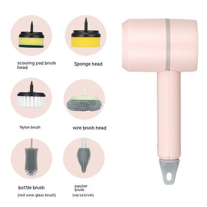 Electric Cleaning Brush Wireless USB Rechargeable